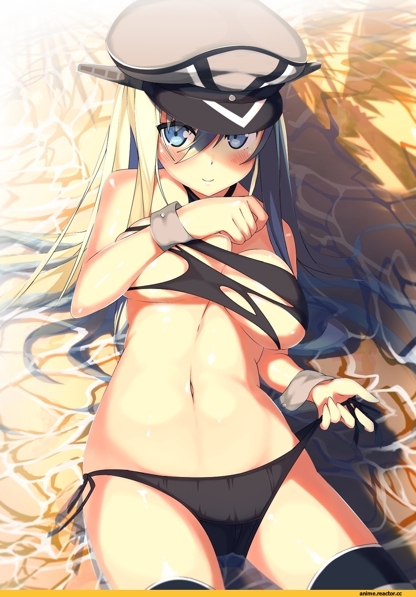 Kawai (Purplrpouni), Anime Art, Bismarck (Kantai Collection), Kantai Collection, Anime Adult Wet, Anime Ero Swim, Anime Ero, Anime