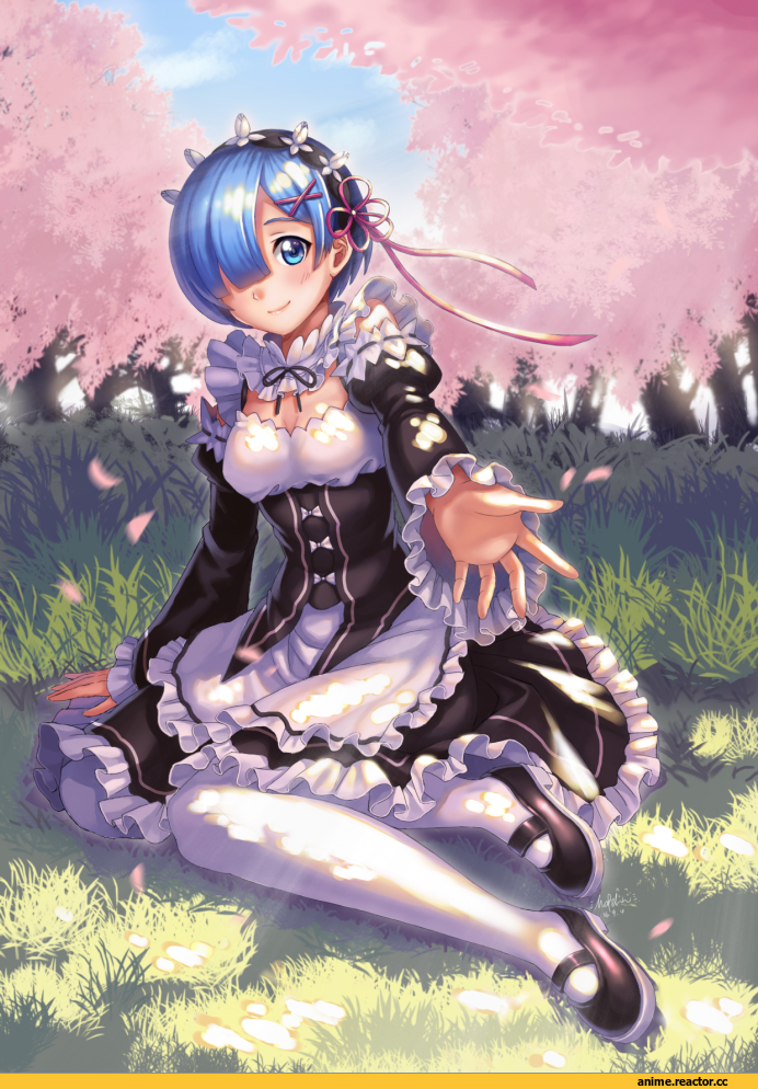 Re Zero Kara Hajimeru Isekai Seikatsu, Rem (re zero), mafelili, Anime