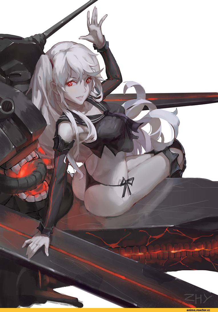 Aircraft Carrier Hime, Kantai Collection, Anime Ero, Z.H.Y, Anime Adult pantsu, oshiri, Anime