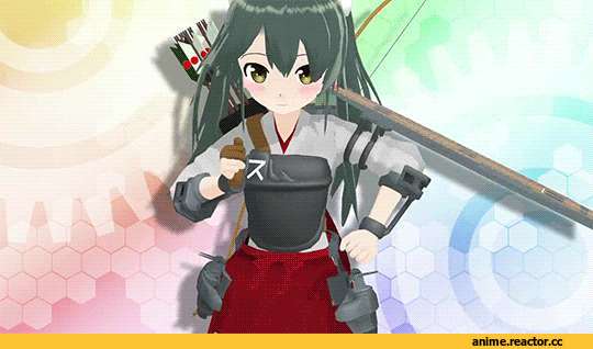 Zuikaku, Kantai Collection, Anime Гифки, Anime