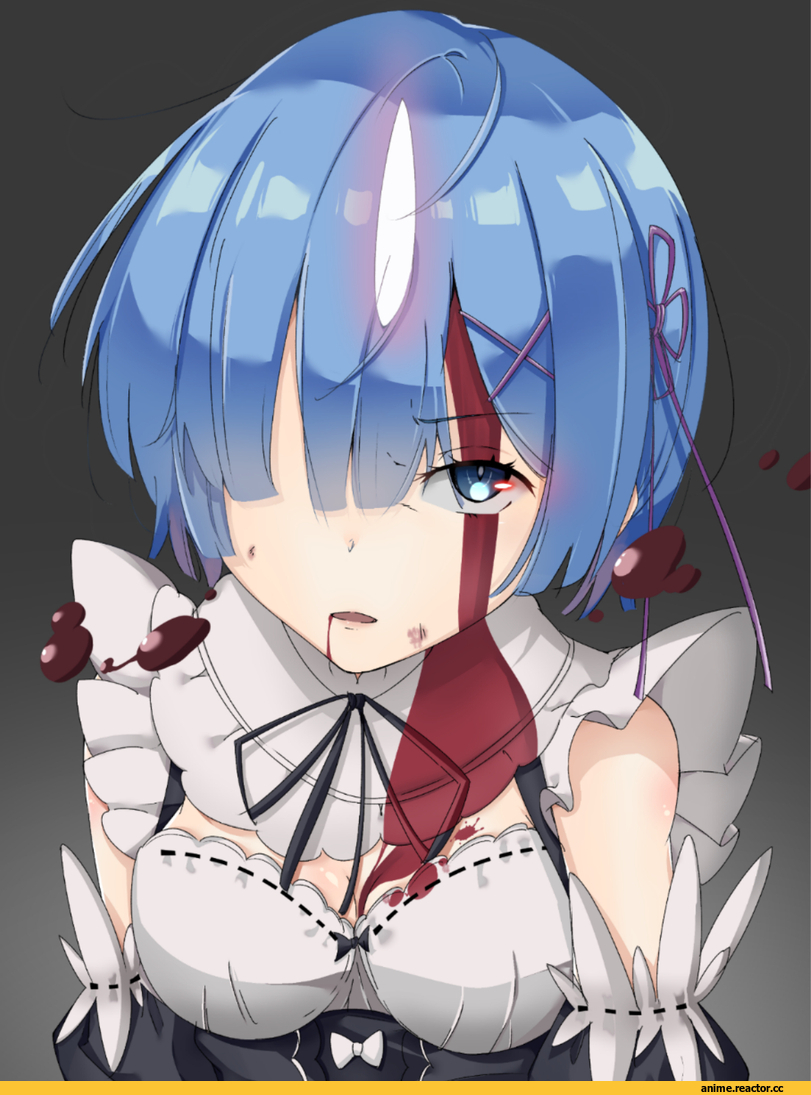 Re Zero Kara Hajimeru Isekai Seikatsu, Rem (re zero), hijiri, Anime