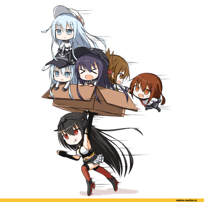 Nagato (Kantai Collection), Kantai Collection, Hibiki (Kantai Collection), Verniy, Akatsuki, Inazuma (Kantai Collection), Ikazuchi, yamato tachibana, Anime