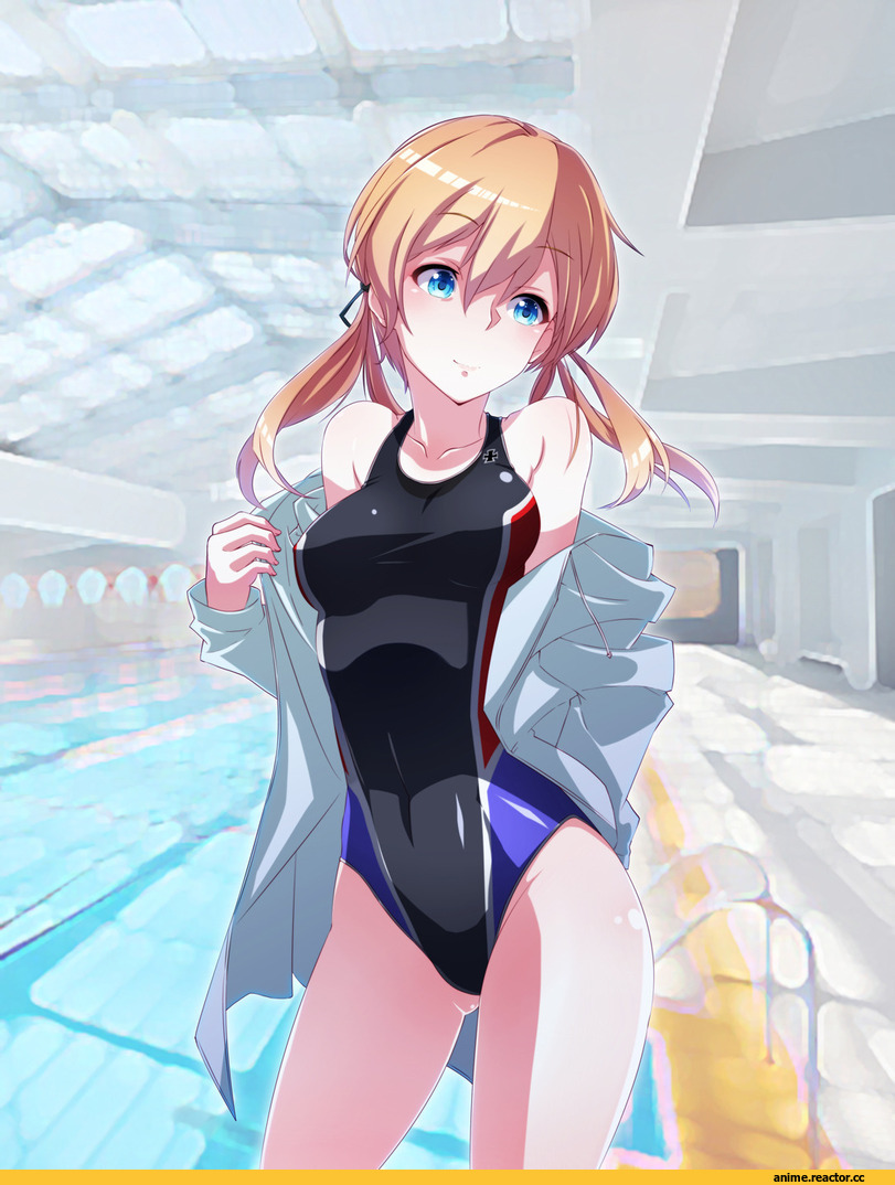 Prinz Eugen (Kantai Collection), Kantai Collection, Anime Ero Swim, Anime Ero, Anime