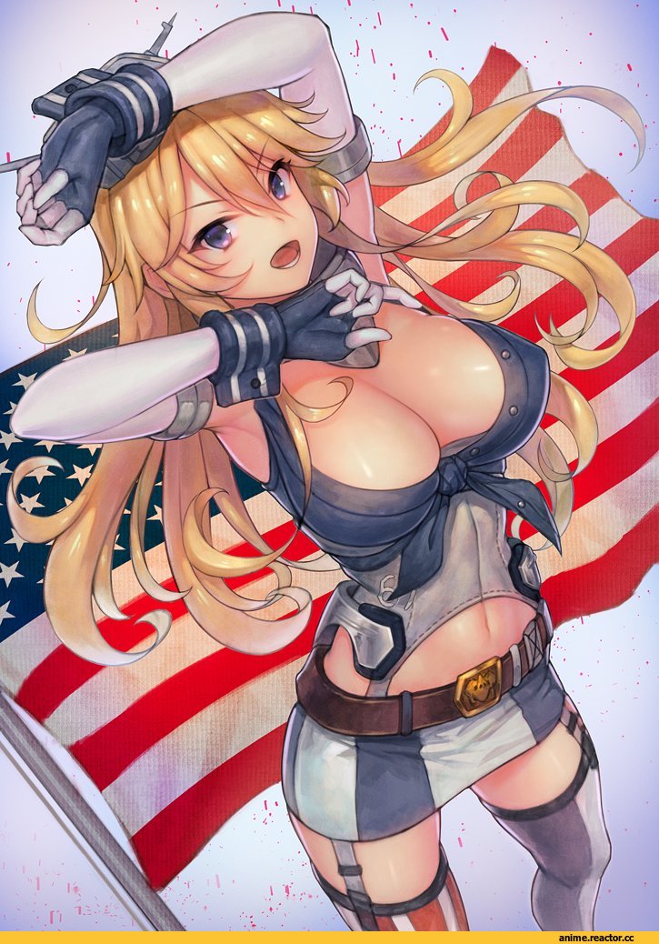 Iowa (Kantai Collection), Kantai Collection, urokoda, Anime