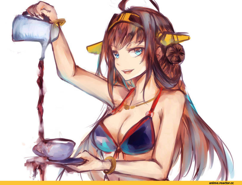 Kongou (Kantai Collection), Kantai Collection, Mi Bait, Anime Ero Swim, Anime Ero, Anime