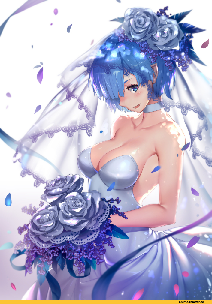 Rem (re zero), Re Zero Kara Hajimeru Isekai Seikatsu, Anime Art, lightning-spirit, Anime