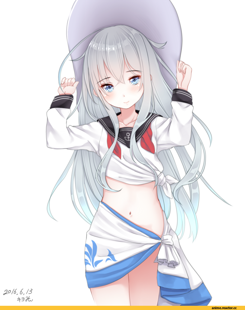 Hibiki (Kantai Collection), Kantai Collection, Kiyomin, Anime Art, Anime