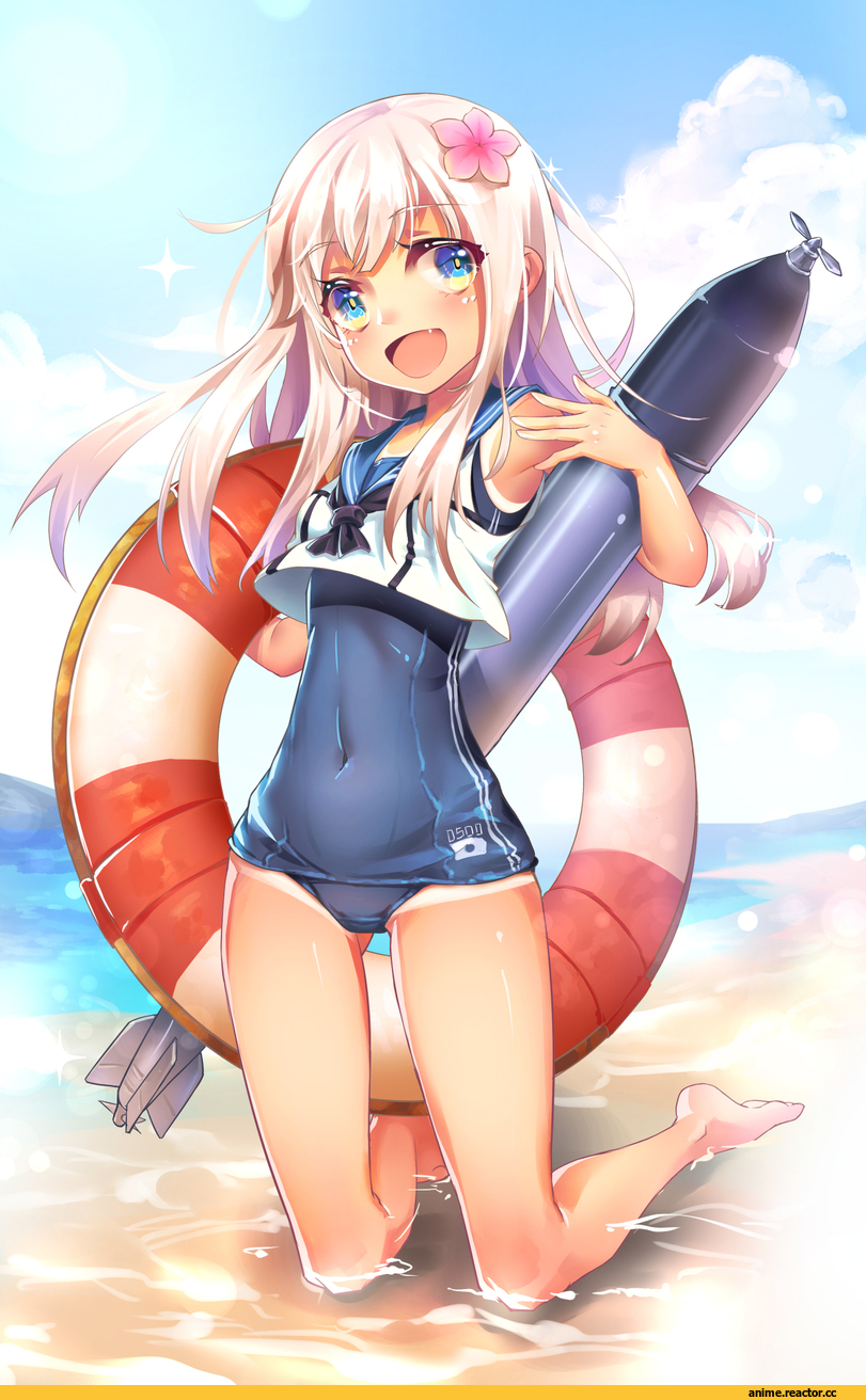 Ro-500 (Kantai Collection), Kantai Collection, elliv, Anime