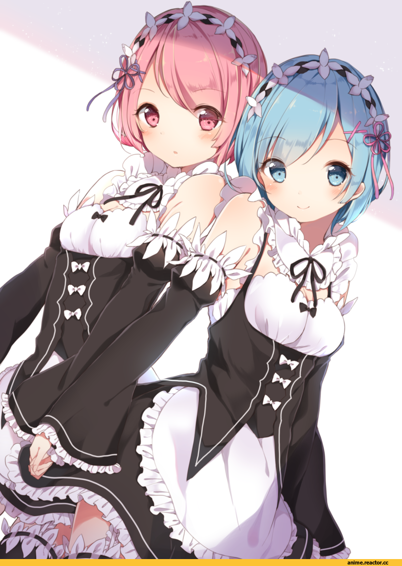 Re Zero Kara Hajimeru Isekai Seikatsu, Ram (Re Zero), Rem (re zero), Anime