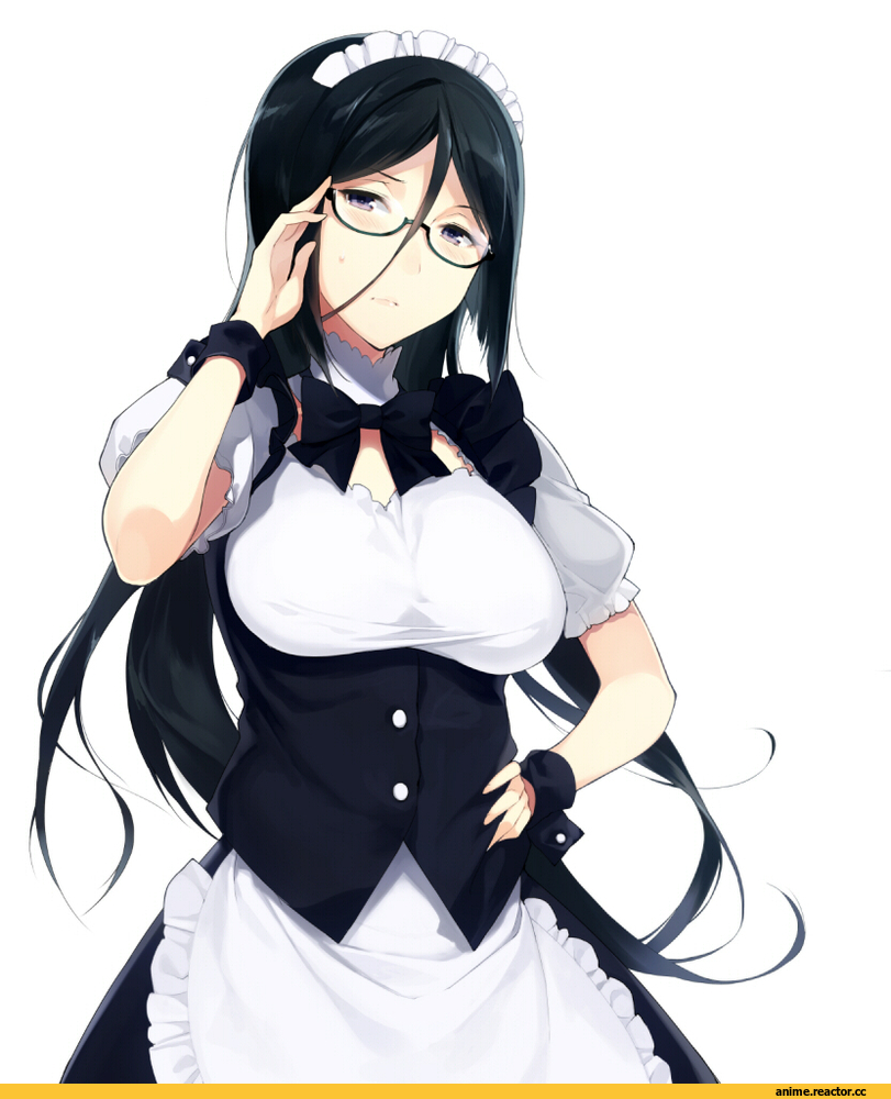 Sasamori Tomoe, Anime Art, Megane, Maid, Hyouka, Irisu Fuyumi, Anime