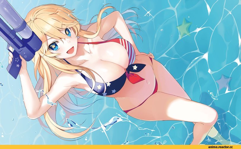 Iowa (Kantai Collection), Kantai Collection, Nanotaro, Anime Ero Swim, Anime Ero, Anime