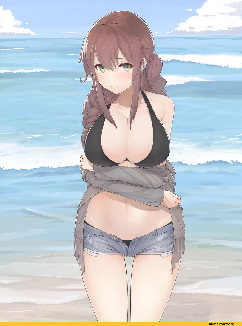 urigarasu, Noshiro (Kantai Collection), Kantai Collection, Anime Ero, Anime Ero Kyonyuu, Anime Ero Swim, Anime