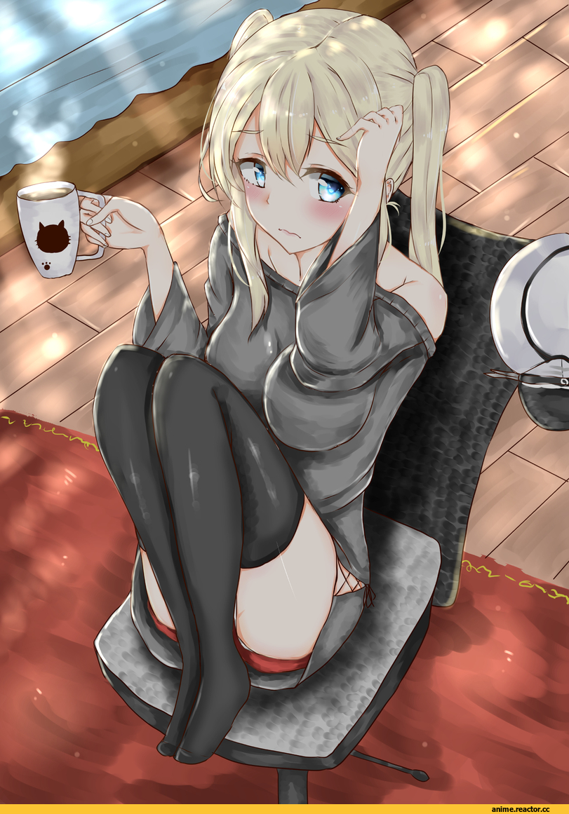 Anime Art, riyo (ryon 96), Kantai Collection, Graf Zeppelin, Anime