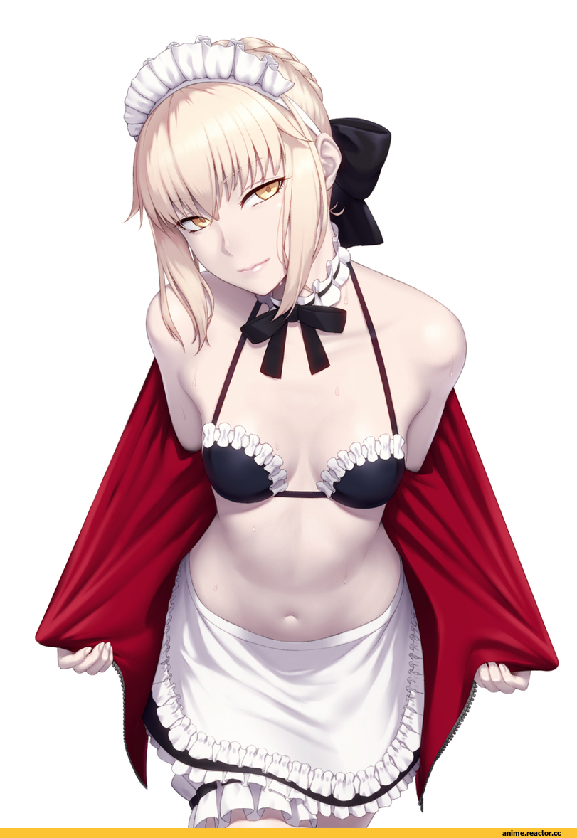 Saber Alter, Fate/Stay Night, Fate (series), amase (yagami666), Maid, Anime
