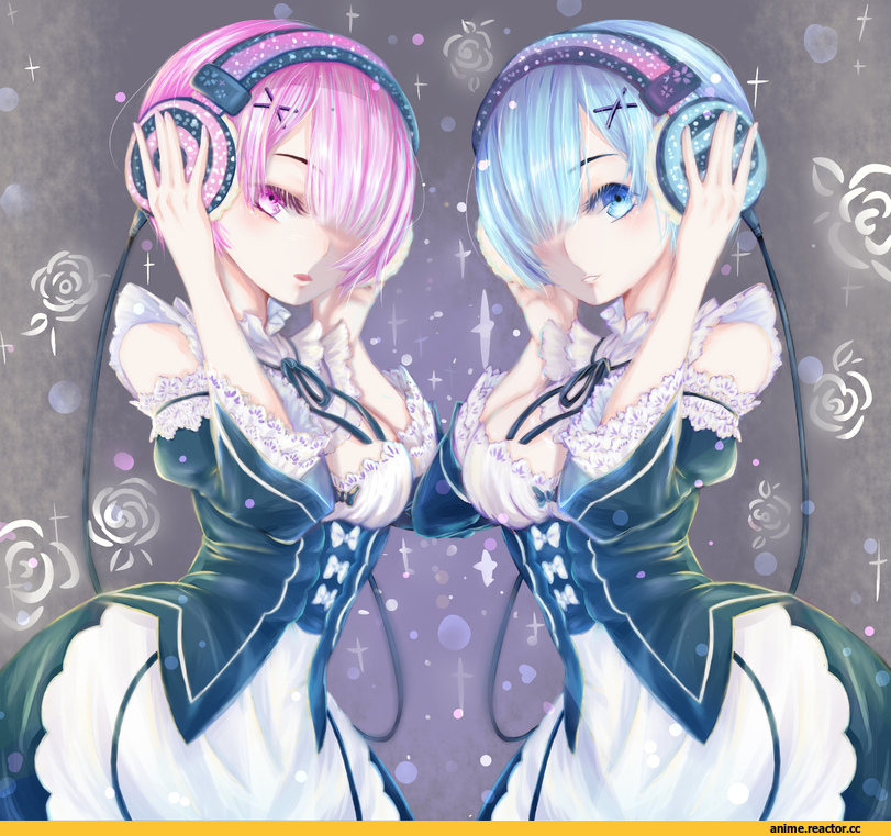 Re Zero Kara Hajimeru Isekai Seikatsu, Rem (re zero), Ram (Re Zero), Anime