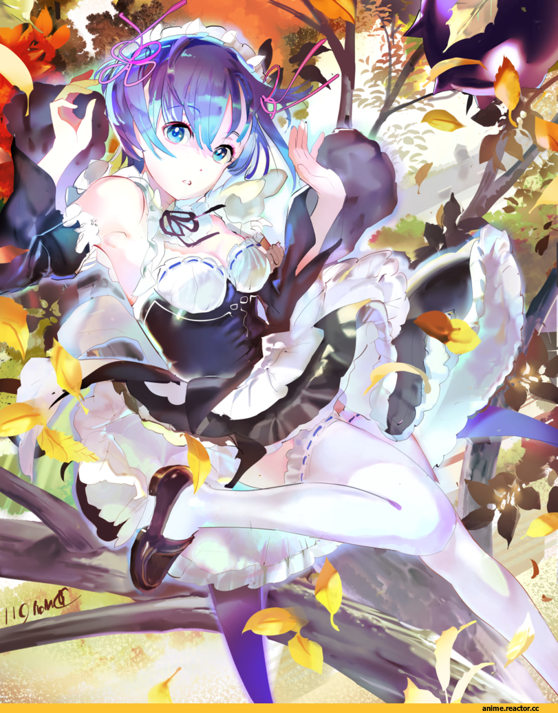 Re Zero Kara Hajimeru Isekai Seikatsu, Rem (re zero), 119, Anime Art, Anime