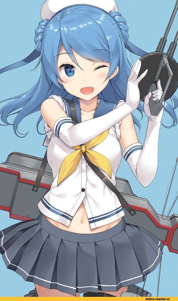 Takayaki, Urakaze, Kantai Collection, Anime