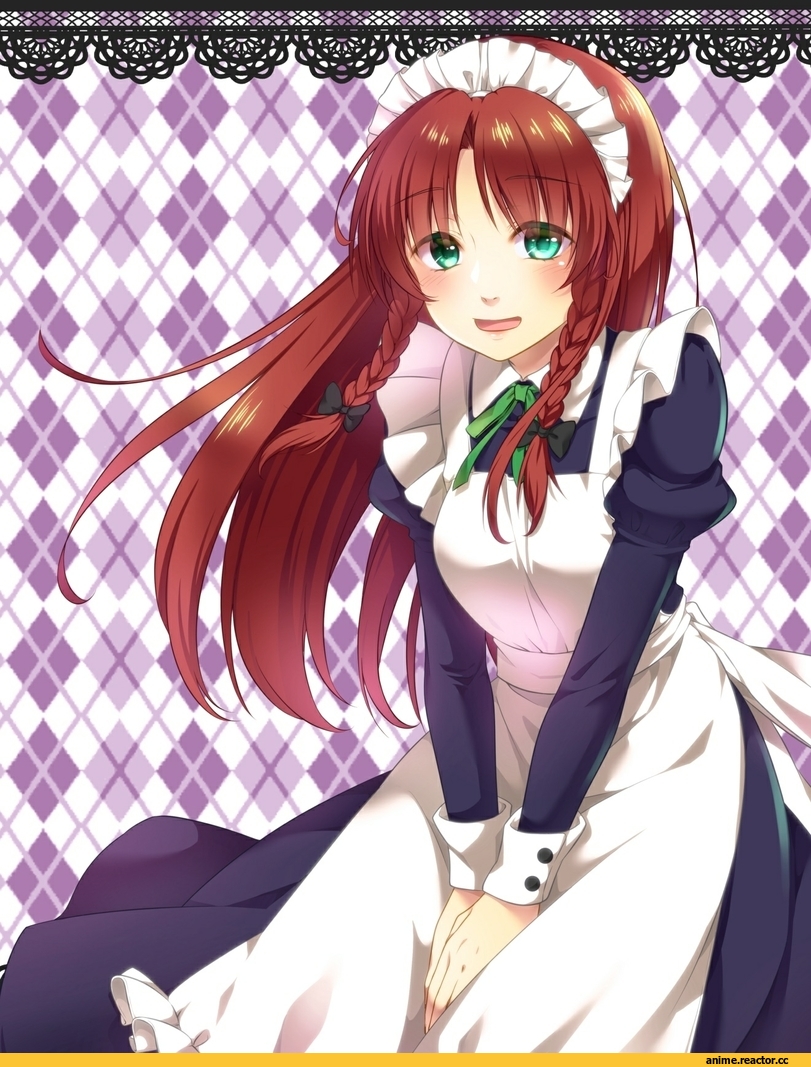 Maid, Hong Meiling, Touhou Project, nora wanko, Anime