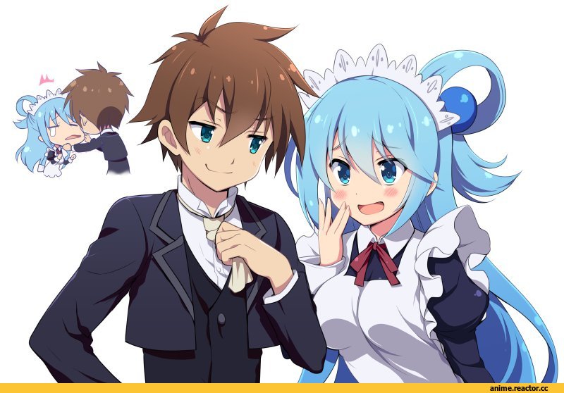 KonoSuba, Aqua (KonoSuba), Satou Kazuma, odawara hakone, Anime