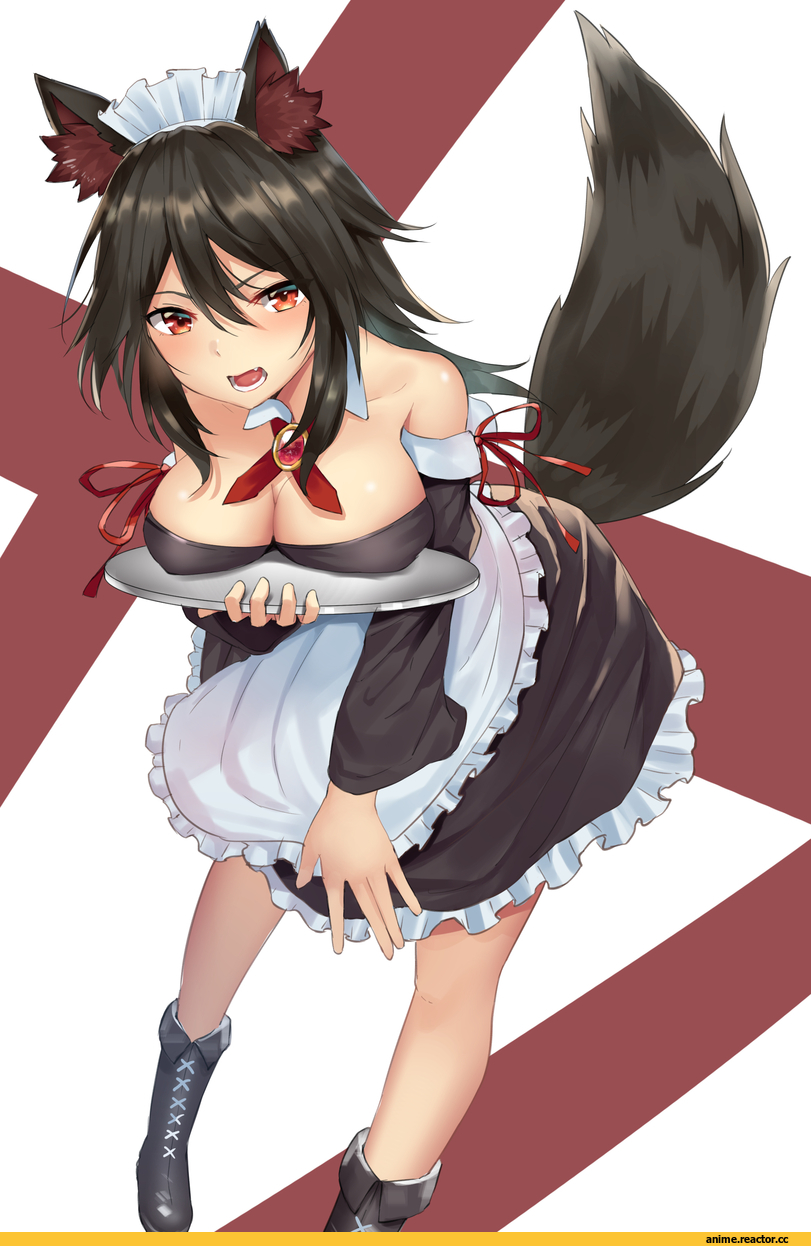 Imaizumi Kagerou, Touhou Project, phano (125042), Animal Ears, Maid, Anime