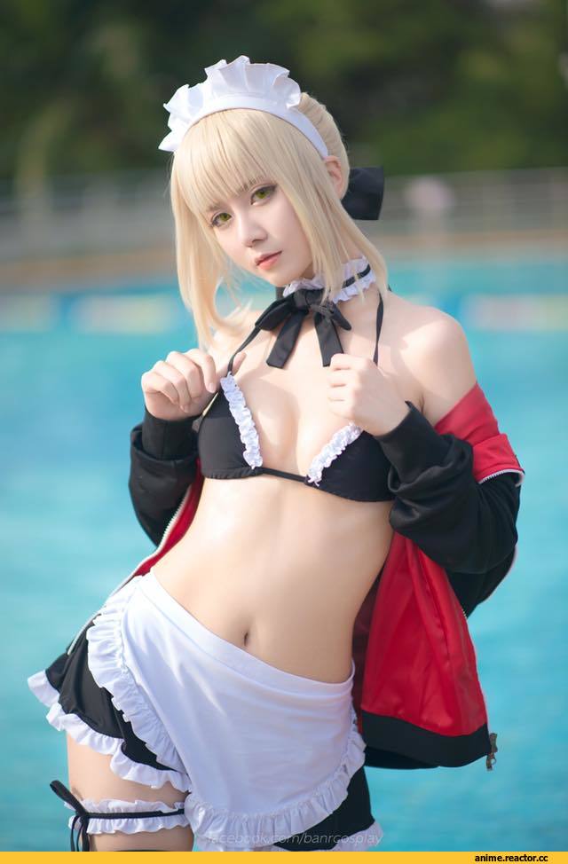 Fate (series), Maid, Anime Ero Cosplay, Anime Cosplay, Saber Alter, Fate/Stay Night, Anime