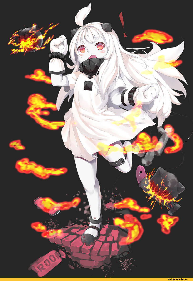 roon, Northern Ocean Hime, Kantai Collection, Anime