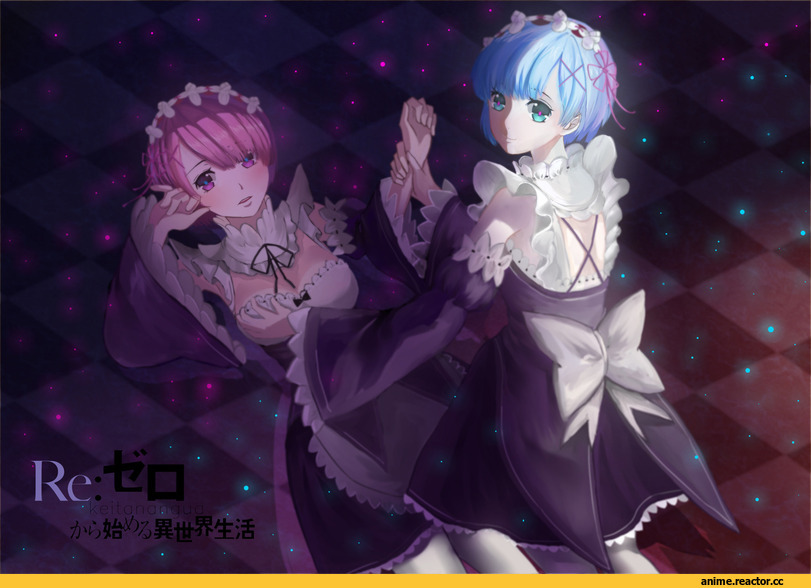 Re Zero Kara Hajimeru Isekai Seikatsu, Ram (Re Zero), Rem (re zero), keitanangua, Anime