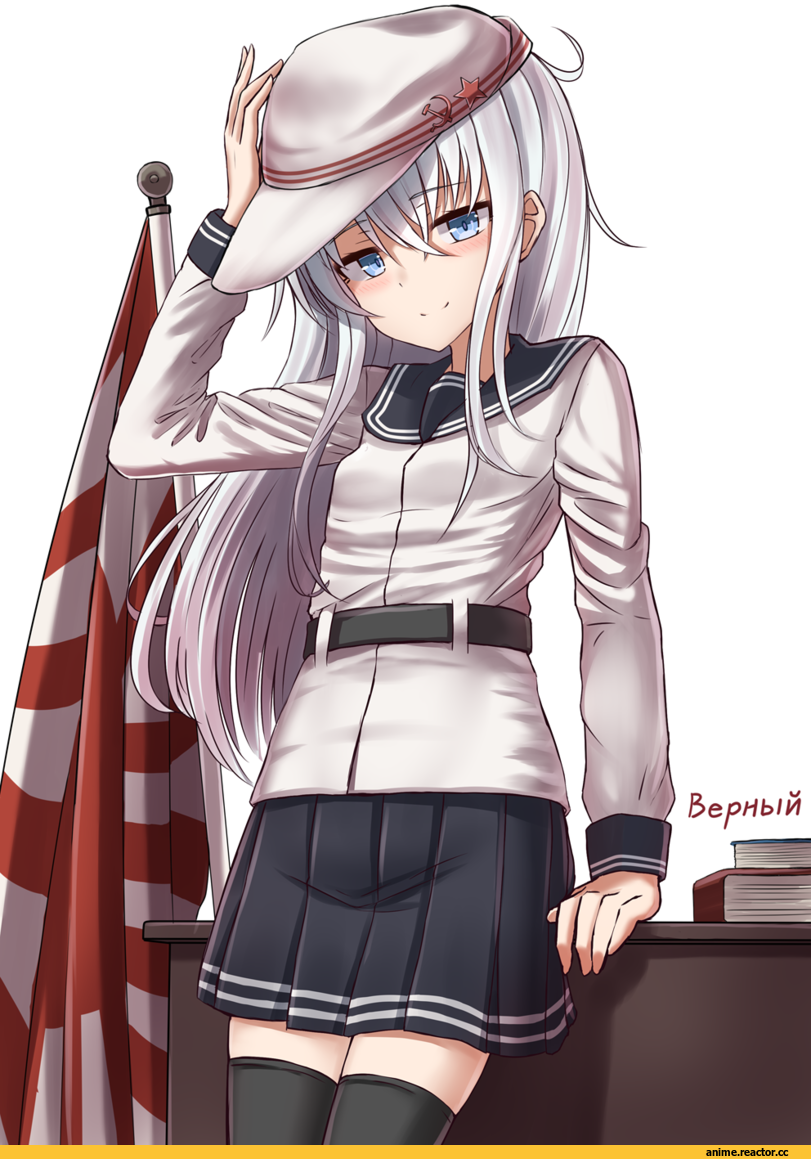 Kantai Collection, Verniy, rabochicken, Anime