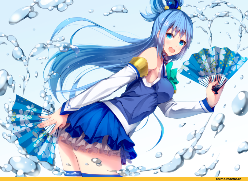 KonoSuba, Aqua (KonoSuba), konkito, Anime Art, Anime