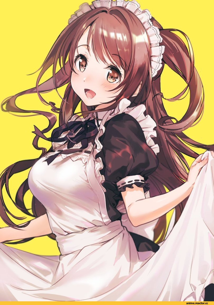 Idolmaster, Shimamura Uzuki, Maid, Anime