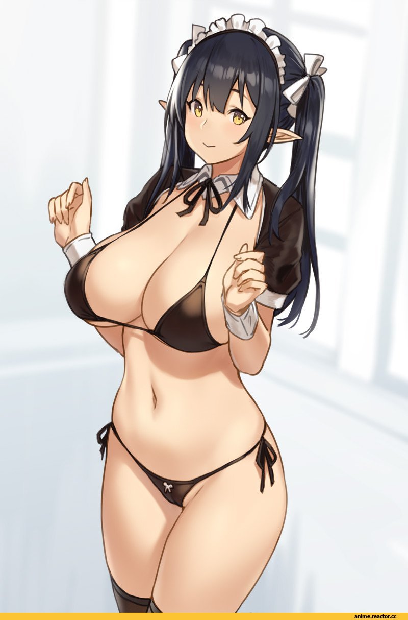 Houtengeki, Anime Art, Anime Ero Swim, Anime Ero, Maid, Anime Ero Kyonyuu, AO, Anime