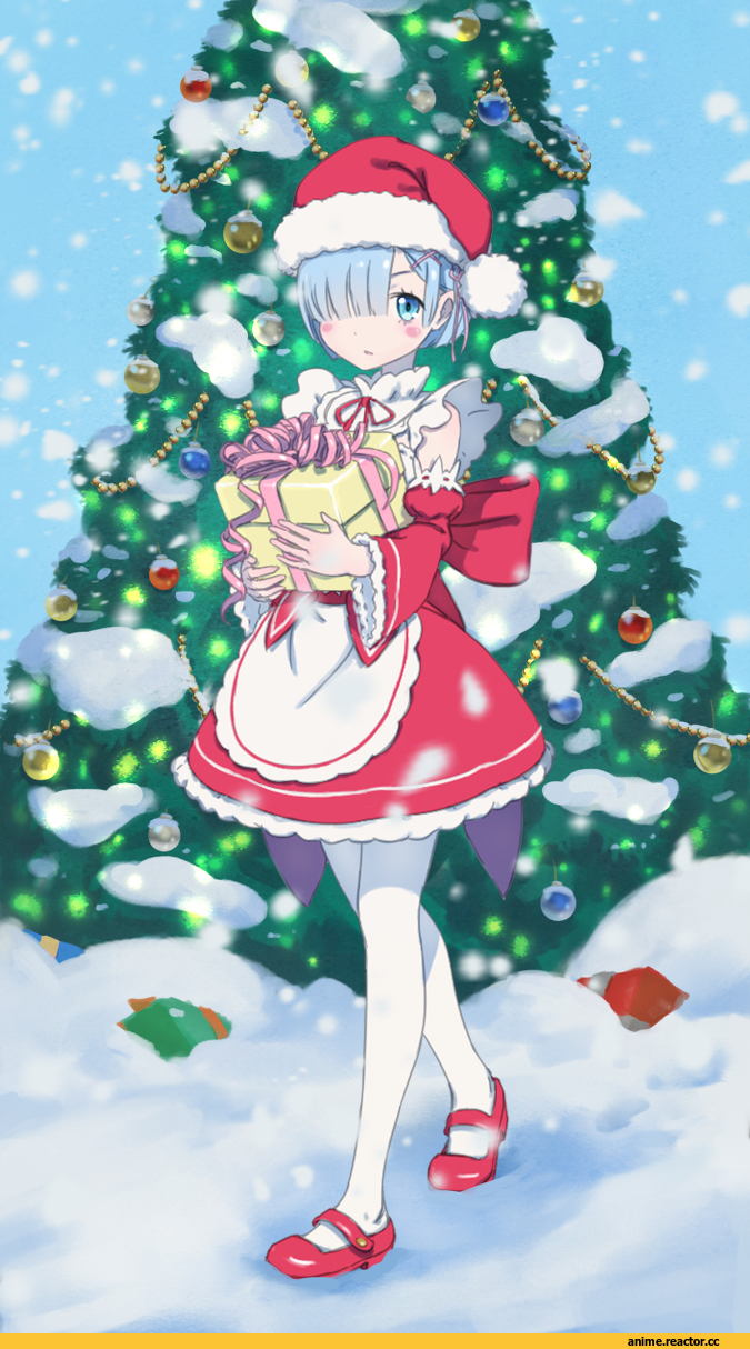 Re Zero Kara Hajimeru Isekai Seikatsu, Rem (re zero), Anime Christmas, Anime