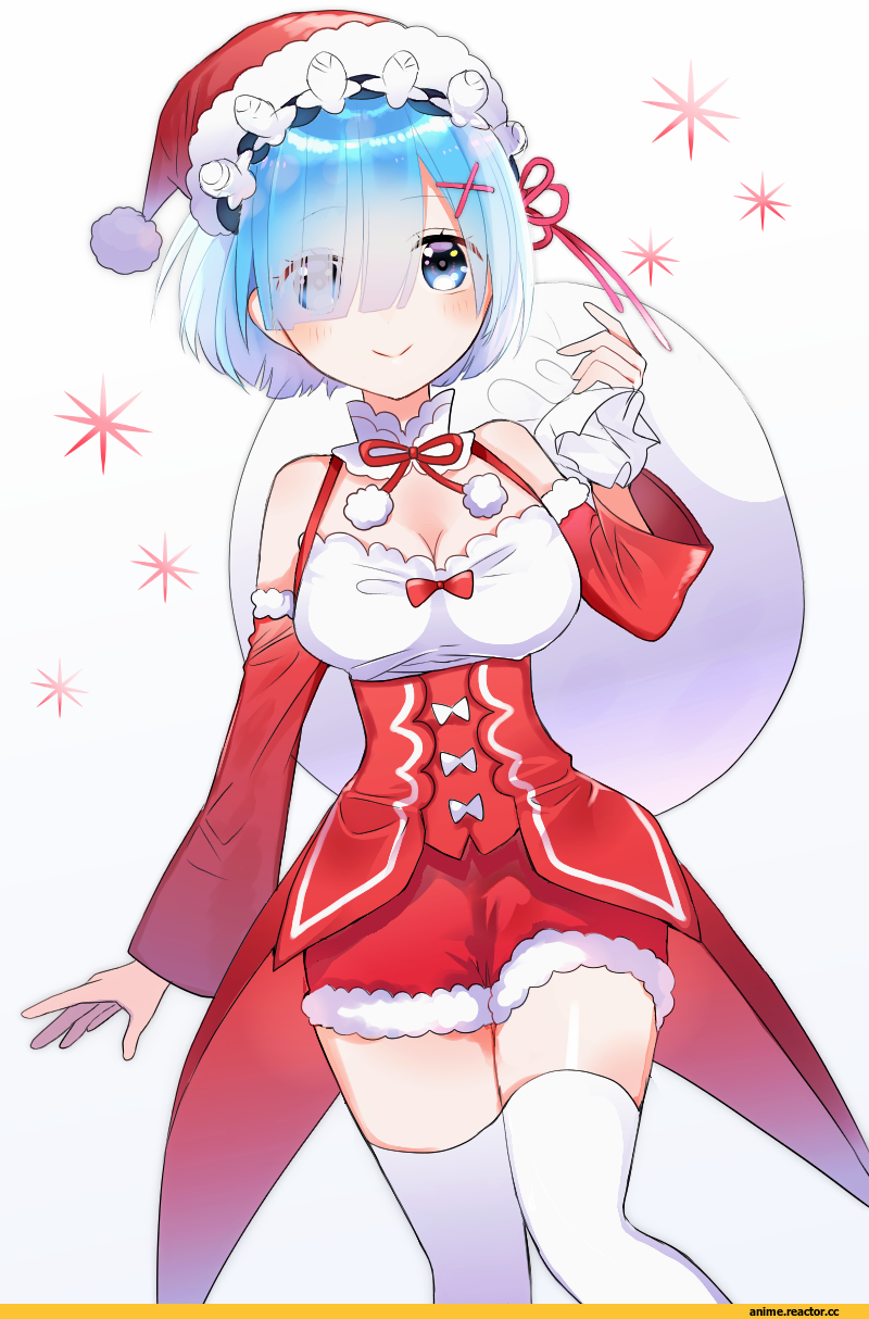 Re Zero Kara Hajimeru Isekai Seikatsu, Rem (re zero), Anime Christmas, mosu2, Anime