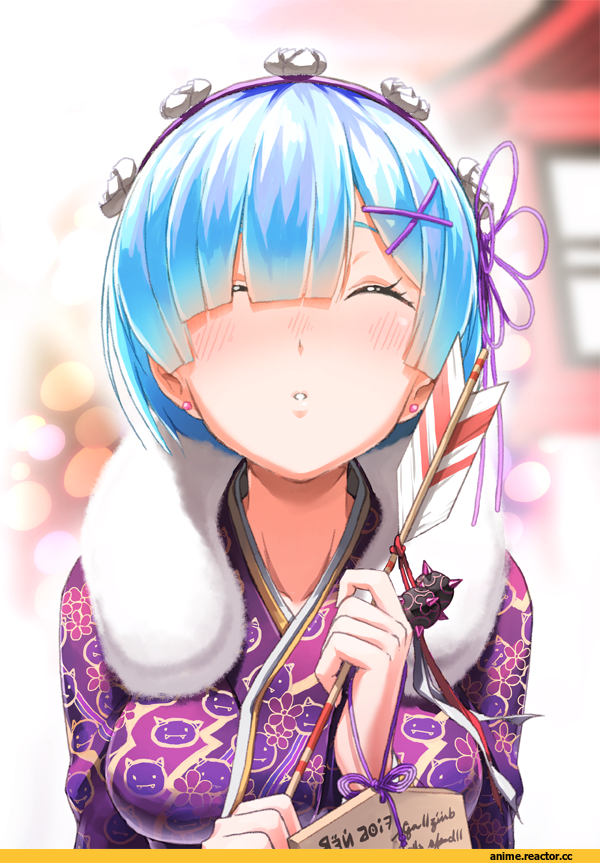 Re Zero Kara Hajimeru Isekai Seikatsu, Rem (re zero), nigiriushi, Anime