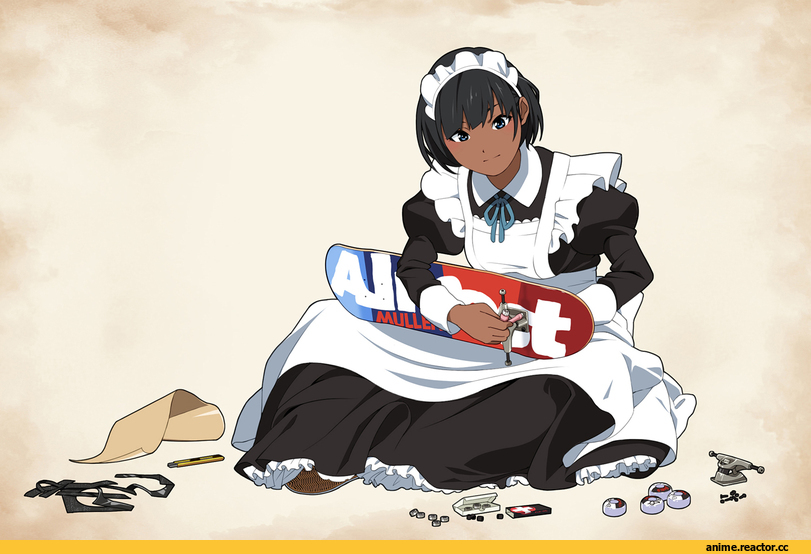 Full Metal Panic, teletha testarossa, Maid, mecha, Опасные Няшки, Anime Няши, powhway, Anime