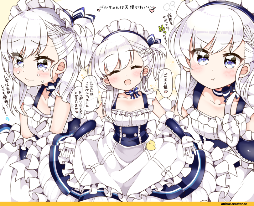 Belfast (Azur Lane), Azur Lane, kanjitomiko, Maid, Anime