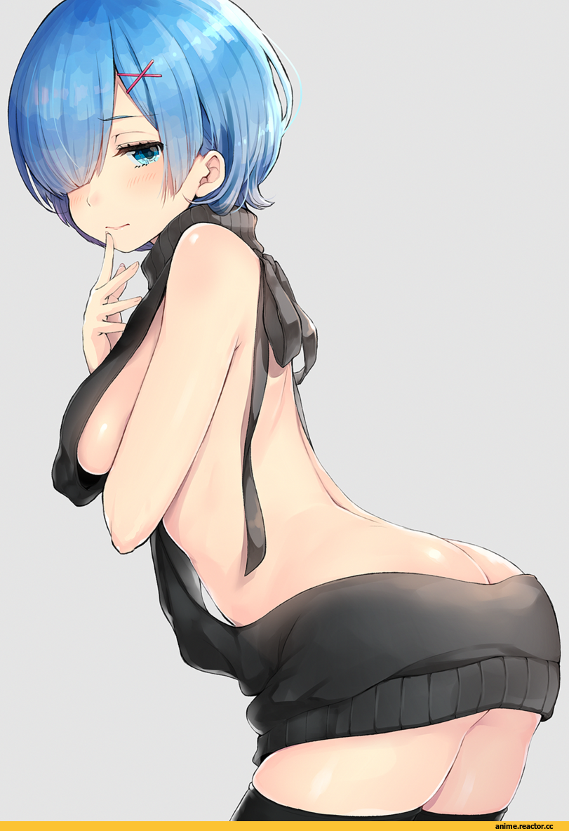 Rem (re zero), Re Zero Kara Hajimeru Isekai Seikatsu, Virgin Killer Sweater, vsi0v, Anime