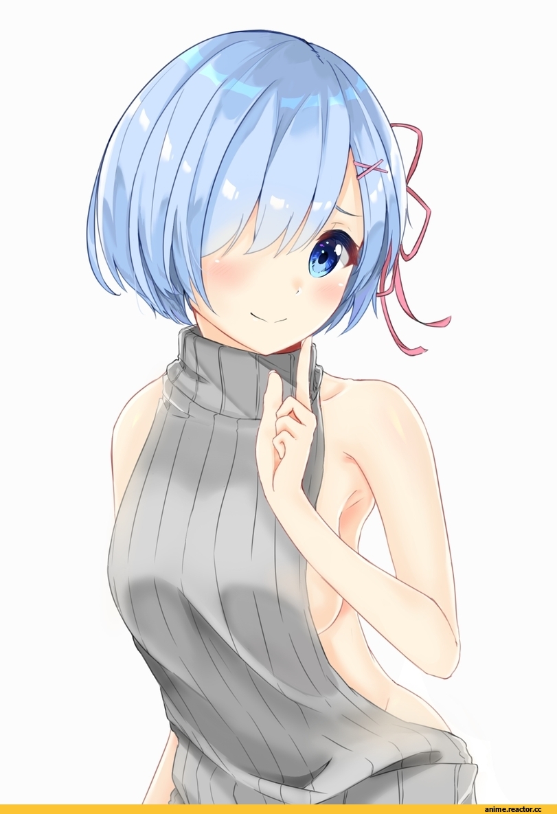 Re Zero Kara Hajimeru Isekai Seikatsu, Rem (re zero), gyoza aniki, Virgin Killer Sweater, Anime