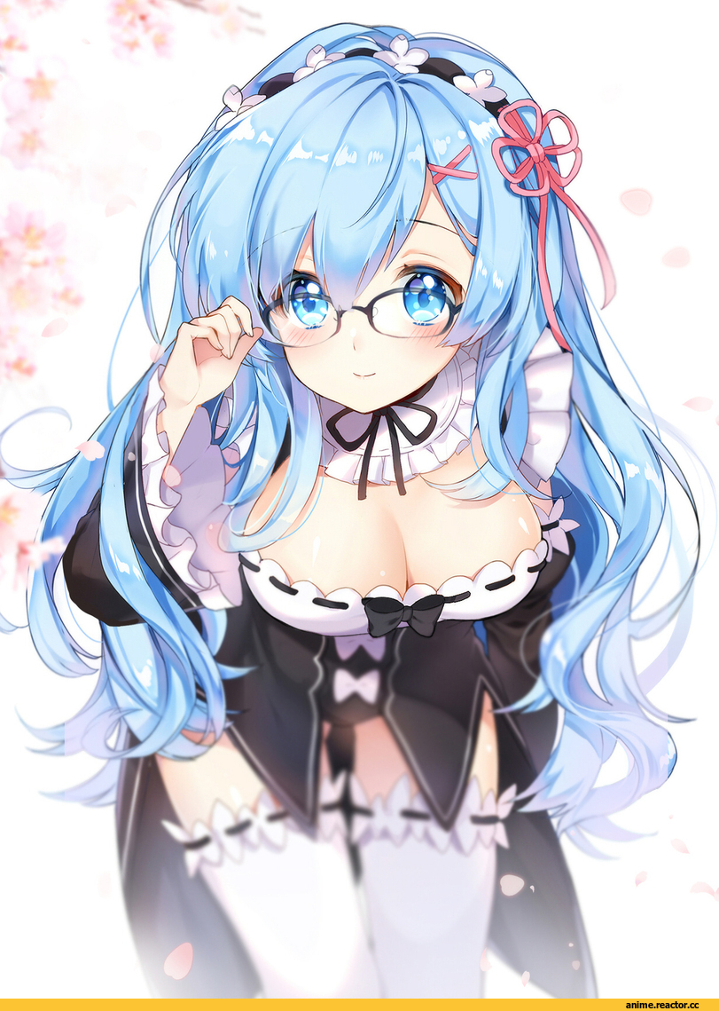 Rem (re zero), Re Zero Kara Hajimeru Isekai Seikatsu, pingo, Megane, Anime