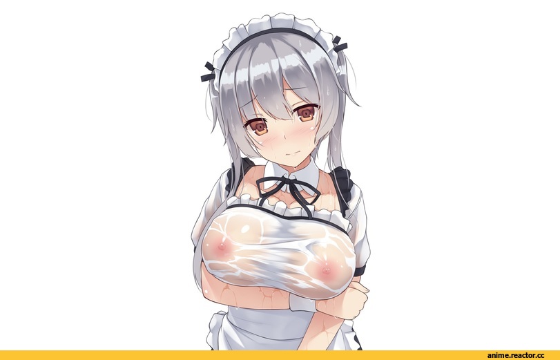 Mizunashi Kenichi, Anime Art, AO, Anime Ero Oppai, Anime Ero, Anime Ero Kyonyuu, Anime Adult Wet, Maid, Anime Ero Swim, Anime