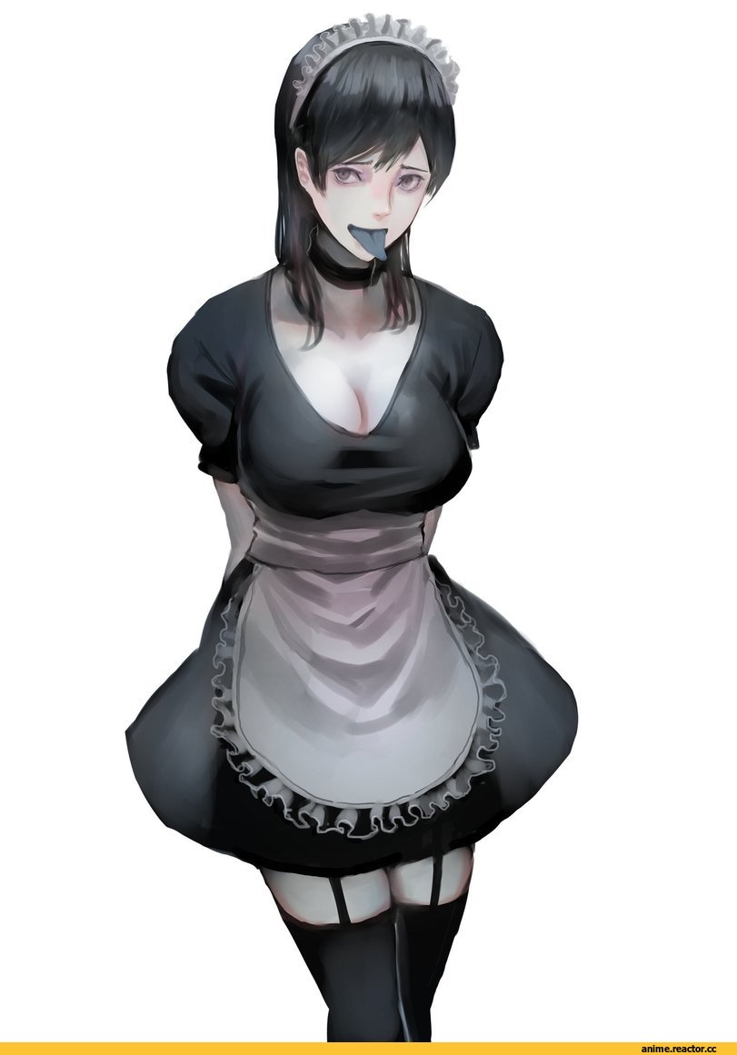 Jittsu, Anime Art, Maid, Anime