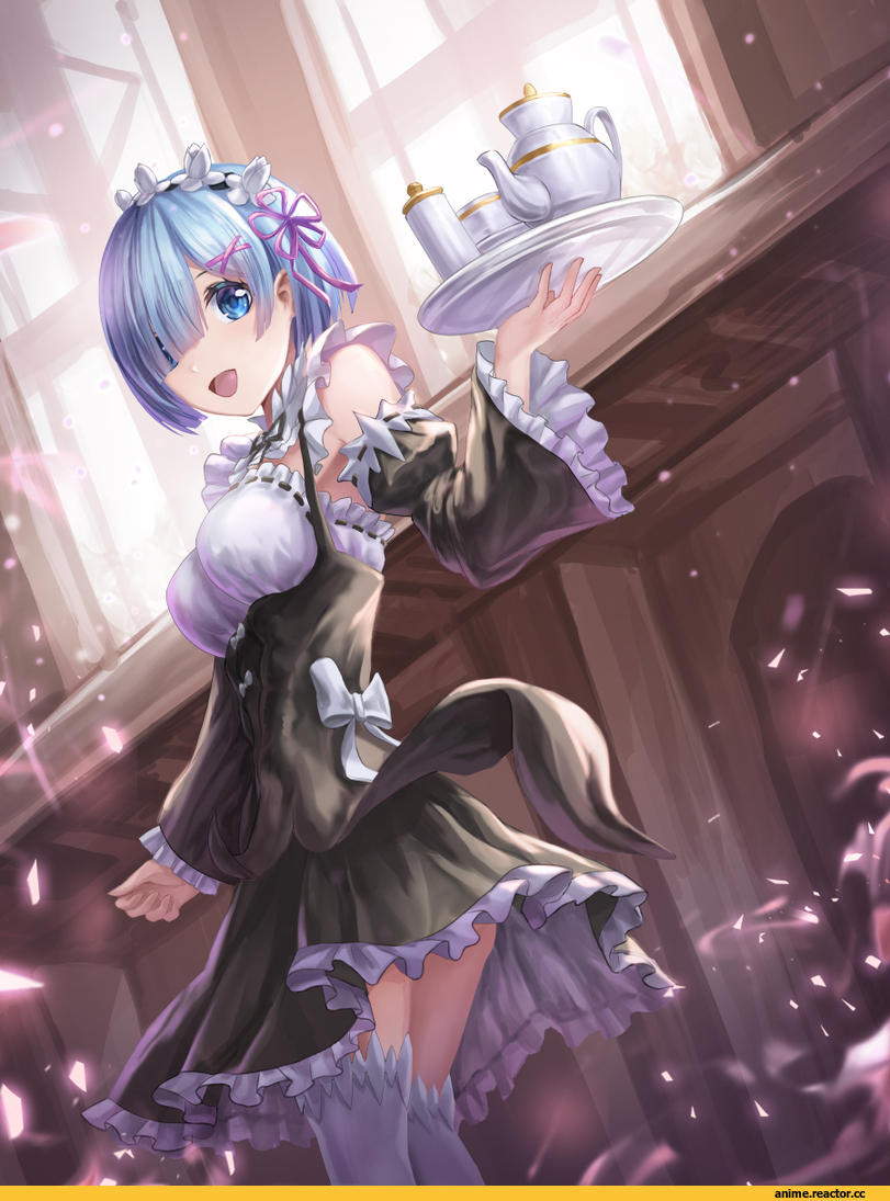 Rem (re zero), Re Zero Kara Hajimeru Isekai Seikatsu, lunacle, Anime