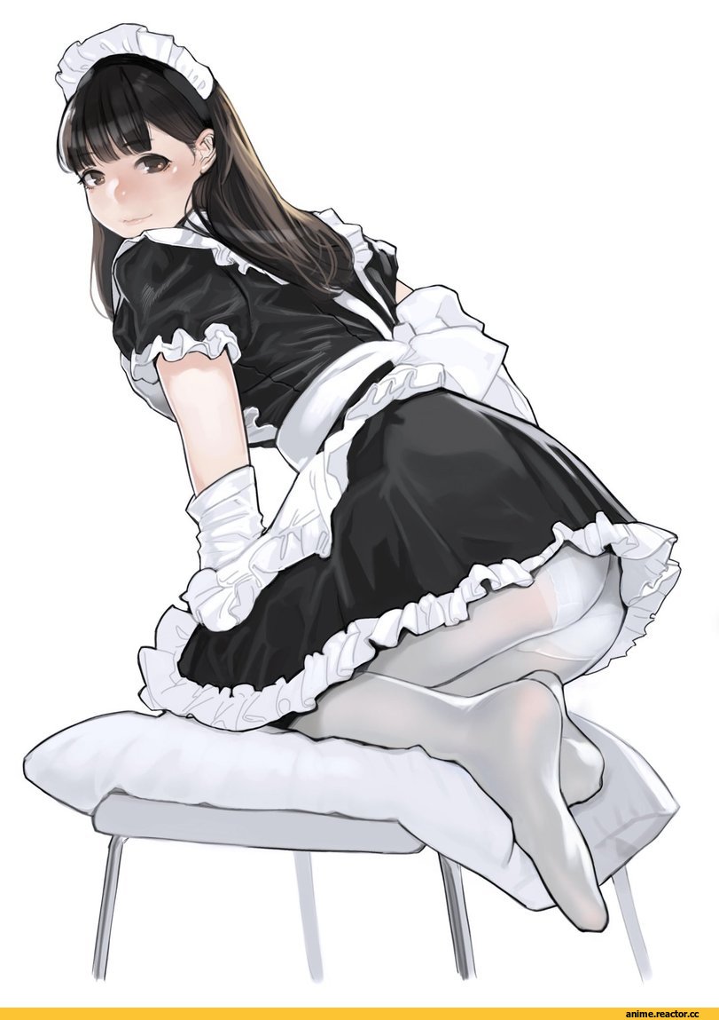 AO, Anime Art, Maid, anoa, Anime