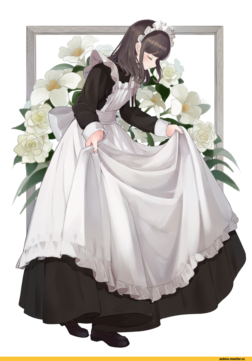 AO, Anime Art, Maid, shii (kairi-t-k0317), Anime