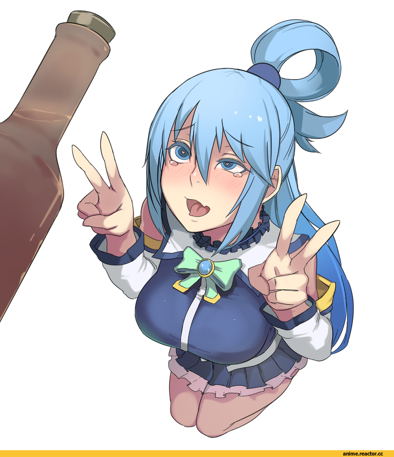 KonoSuba, Aqua (KonoSuba), metal owl (aden12), Anime