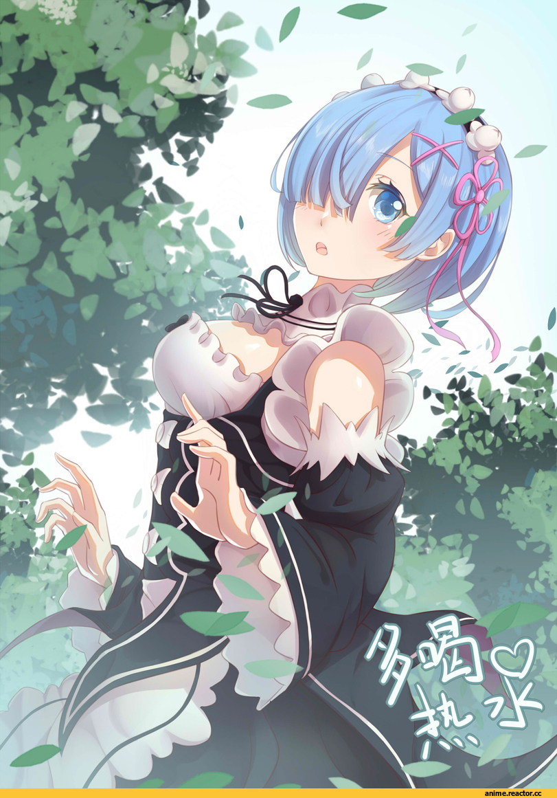 Rem (re zero), Re Zero Kara Hajimeru Isekai Seikatsu, Anime Art, Anime