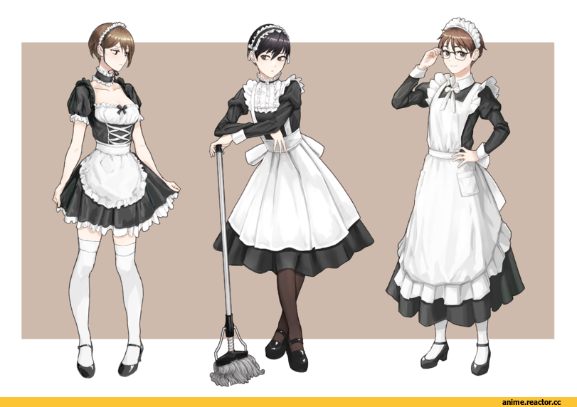 Anime Art, Maid, Anime