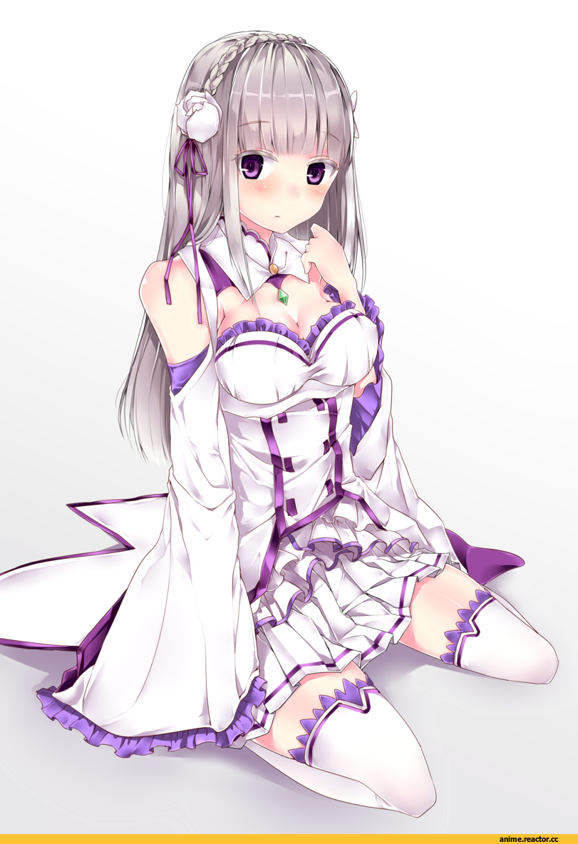 Re Zero Kara Hajimeru Isekai Seikatsu, Emilia (re zero), Anime