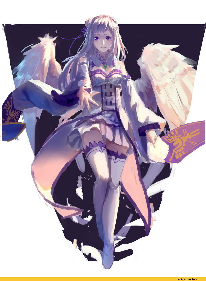 Re Zero Kara Hajimeru Isekai Seikatsu, Emilia (re zero), Anime Paint, Anime Art, Anime