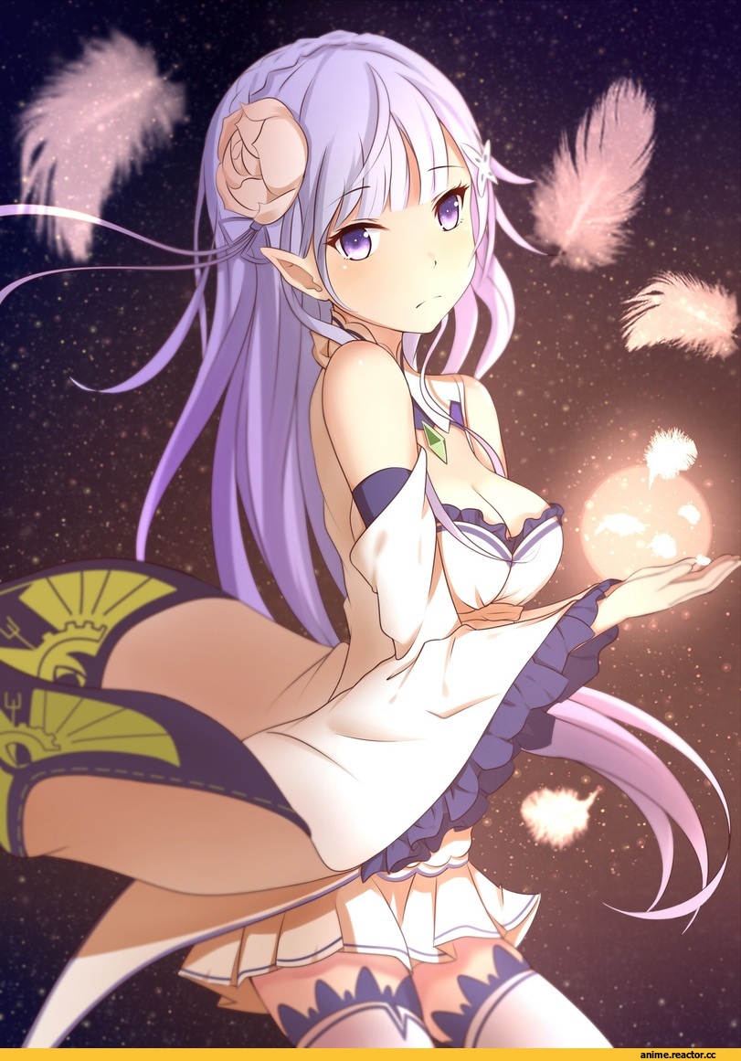 Re Zero Kara Hajimeru Isekai Seikatsu, Emilia (re zero), Anime